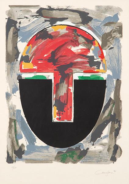 RAFAEL CANOGAR - Sin título (Suite Olympic Centennial)