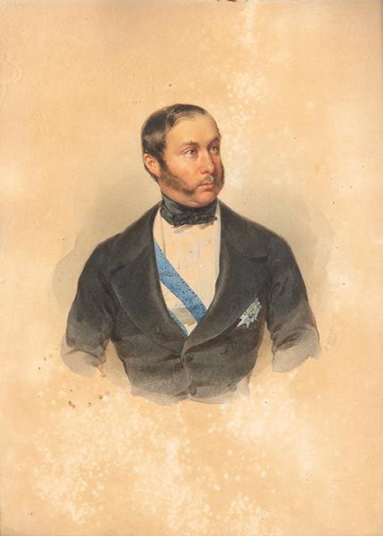 LEOPOLD FISCHER - Retrato de caballero