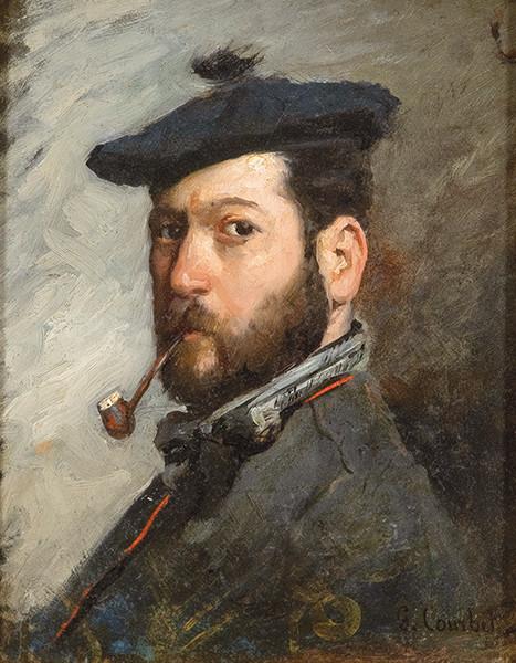 ESCUELA FRANCESA S. XIX-XX - Hombre con pipa