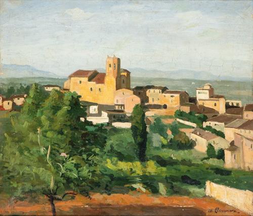 MARIÀ LLAVANERA I MIRALLES - Vista de Llado. Gerona