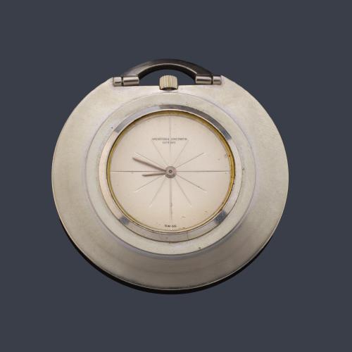 VACHERON & CONSTANTIN, reloj de colgar en oro blanco de 18 K.