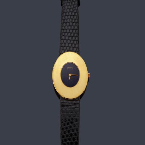 PIAGET ref. 99061 de señora con caja en oro amarillo de 18 K, años 70.