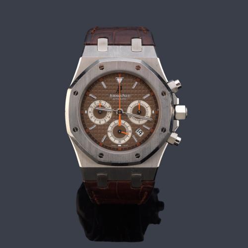 AUDEMARS PIGUET Royal Oak Chrono-graph ref. G24330 de caballero con caja en acero.