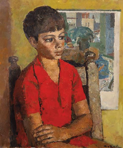 JOSÉ MARÍA MALLOL SUAZO - El vestido rojo