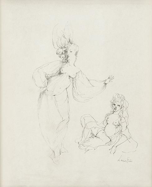  LEONOR FINI - Sin título. Serie Fêtes Secrètes