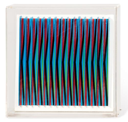 CARLOS CRUZ DIEZ - Fisicromia ensamblaje