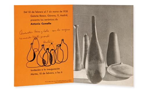 ANTONI CUMELLA - Cerámicas