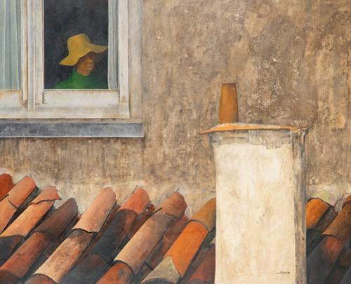 JESÚS CAULONGA - Hombre en la ventana