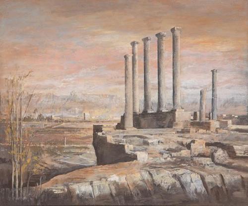  LUIS MAYO - Ruinas del templo del castillo