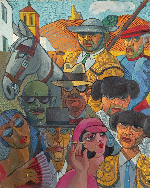 MANUEL JAÉN ALBAITERO - La entrada a la plaza