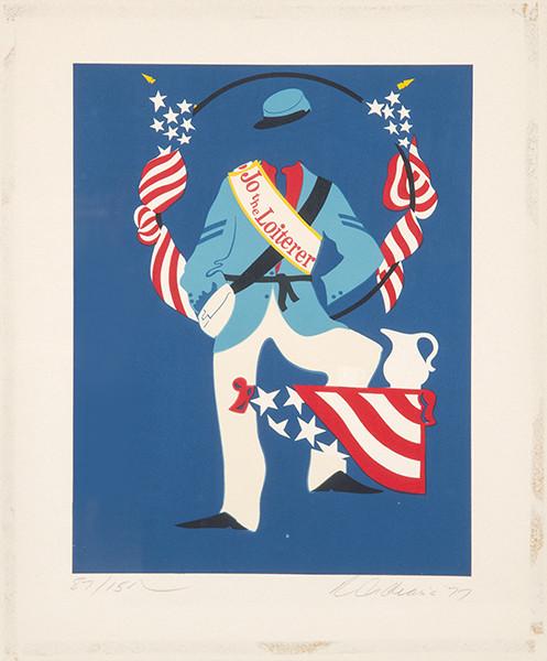 ROBERT INDIANA - Jo The Loiterer (The Mother of Us All)