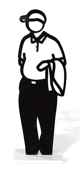 JULIAN OPIE - Jacket (Australian Statuettes)