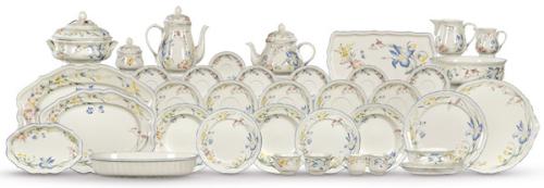 Vajilla Riviera de Villeroy & Boch para 12 comensales, producida entre 1986 y 2005.