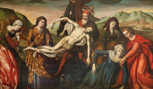 SEGUIDOR DE ROGIER VAN DER WEYDEN S. XV-XVI - Descendimiento