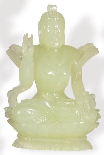 Buda sentado en jade