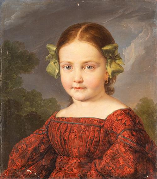 VICENTE LÓPEZ PORTAÑA - Retrato de niña