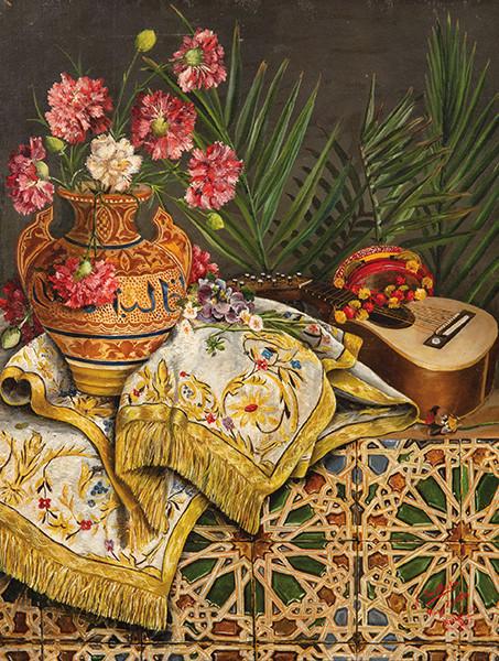 JOSÉ L. SAN MARTÍN Y LÓPEZ COPERO - Bodegón