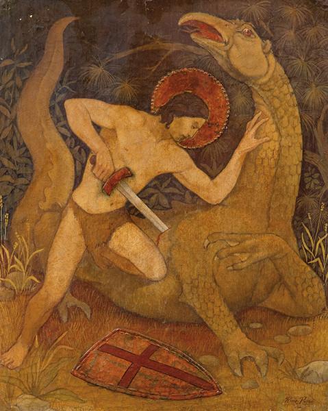 MANUEL RUIZ PIPO - San Jorge y el dragón