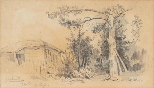 CECILIO PLA Y GALLARDO - Paisaje del Espinho, Portugal