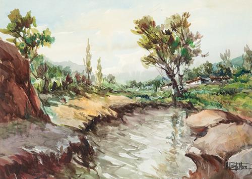 ESCUELA ESPAÑOLA S. XX - Paisaje