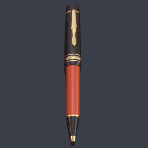 MONTBLANC, bolígrafo Meisterstück serie limitada nº2975/0L Ernest Hemingway, Alemania 1992. Con estuche y documentación.