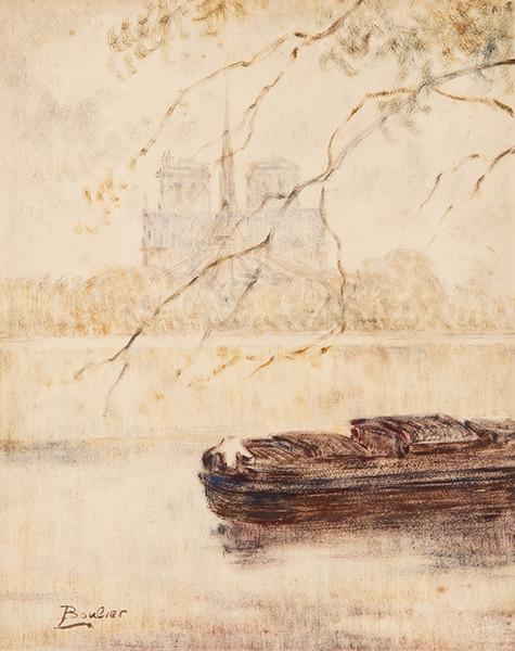 LUCIEN BOULIER - Paris et la Seine