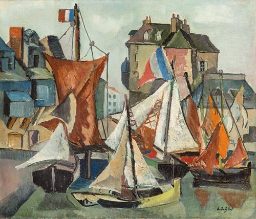 CELSO LAGAR - Puerto de Honfleur