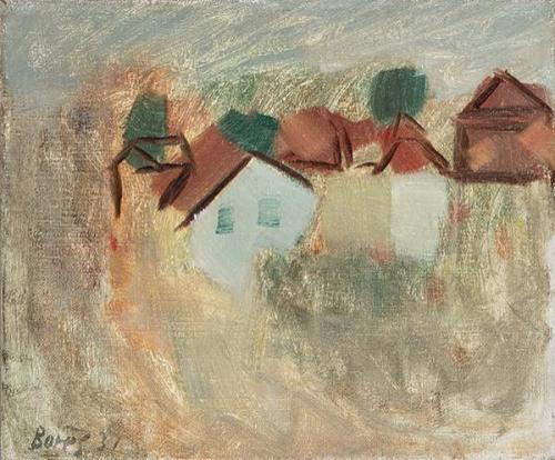  FRANCISCO BORES - Paisaje de Suiza