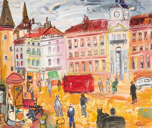 CARLOS NADAL - El Tranvía Rojo (Puerta del Sol, Madrid)