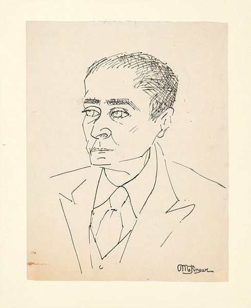 JEAN METZINGER - Autorretrato