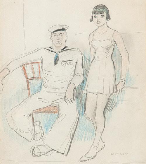 RICARDO OPISSO - El marinero y su chica