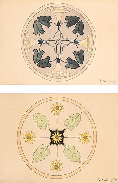 JUGENDSTIL - Diseño para tondo