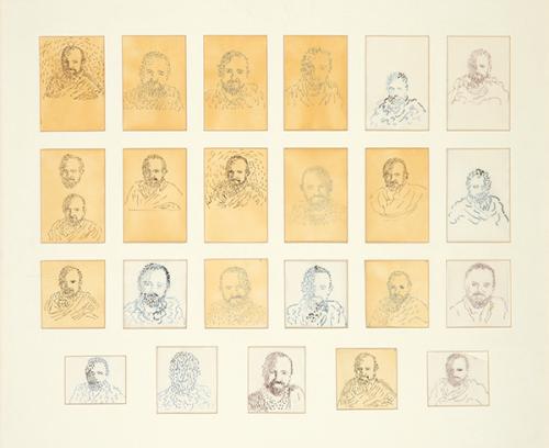 CARMEN CALVO - Retratos de Luis Navarro