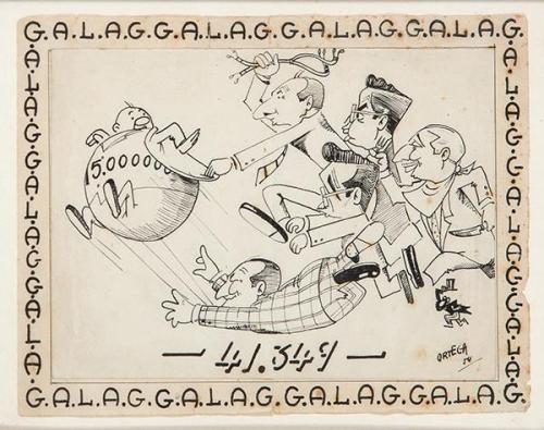  ANÓNIMO - El ganador de la lotería. 41.349