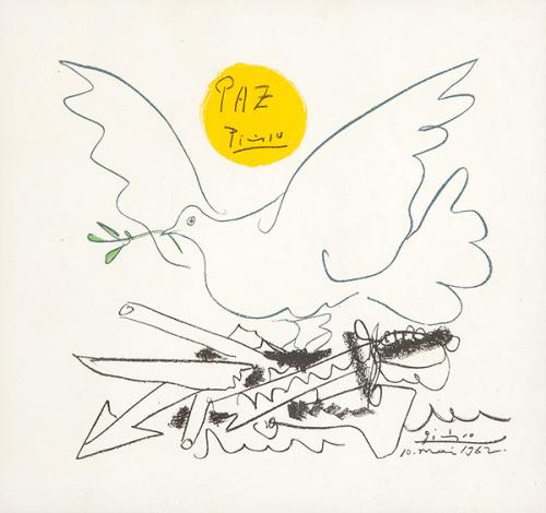 PABLO PICASSO - La Paloma de la Paz