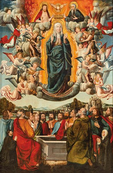 ESCUELA CASTELLANA S. XVI - Asunción de la Virgen María a los Cielos