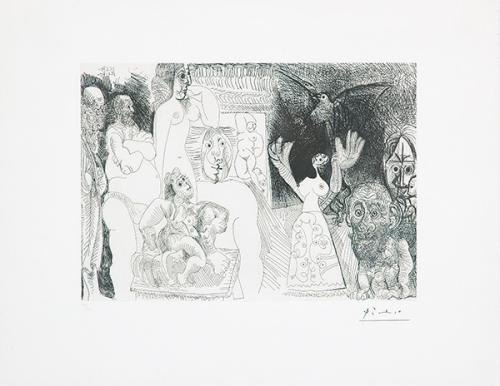 PABLO PICASSO - Sin título