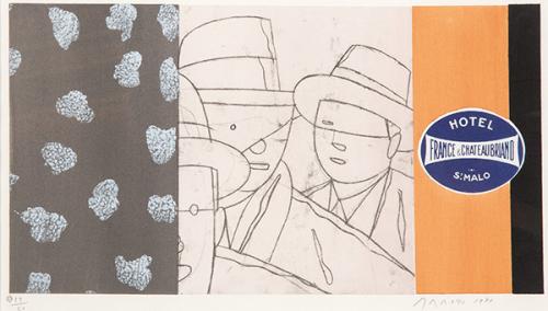 EDUARDO ARROYO - Hôtel France-Chateaubriand