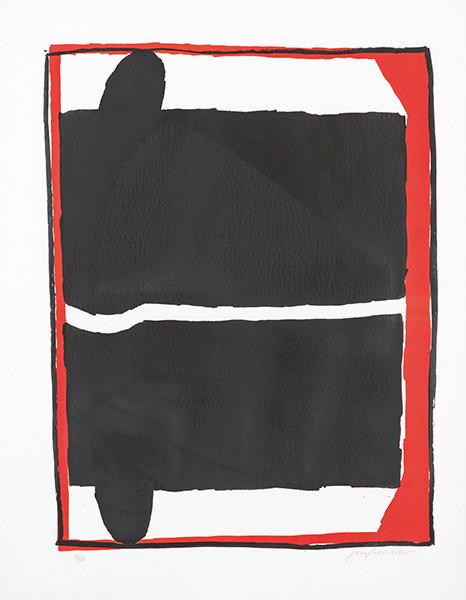 JOSÉ GUERRERO - Rojo y Negro