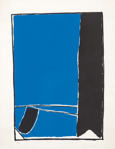 JOSÉ GUERRERO - Azul y Negro