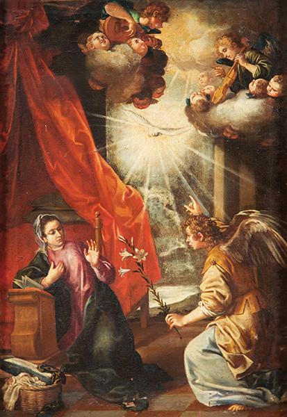 PEDRO DE ORRENTE - La Anunciación