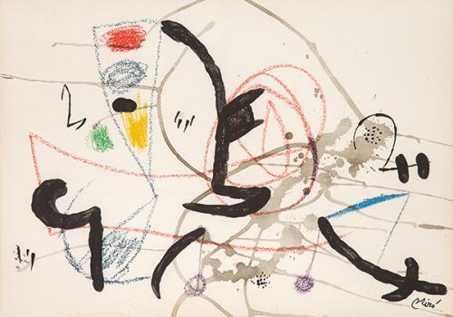 JOAN MIRÓ - Maravillas con variaciones acrósticas en el Jardín de Miró