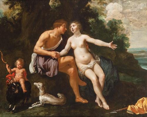 JAN HARMENSZ VAN BIJLERT - Venus y Adonis