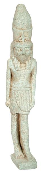Amuleto de Horus para colgar en fayenza azul, Egipto Imperio Medio 664 a.C.-30 a.C.