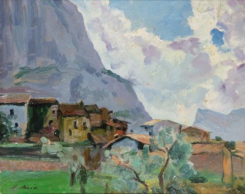 JOAQUÍN MIR I TRINXET - Paisaje de Figols