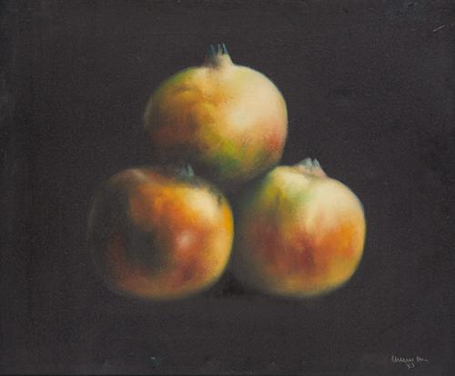 JOSEP NAVARRO VIVES - Naturaleza muerta con granadas