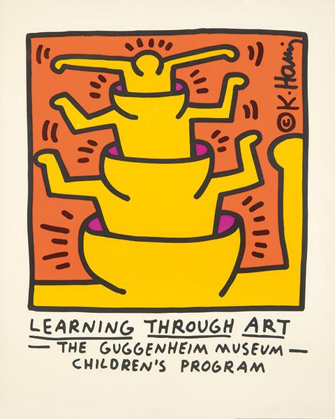 KEITH HARING - Learning Through Art, The Guggenheim Museum-Children's Program