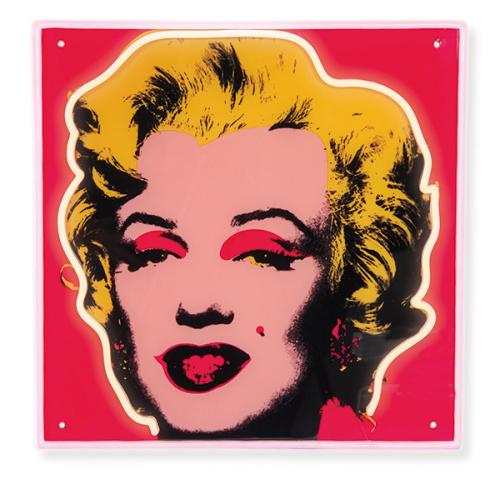 ANDY WARHOL FOUNDATION - Marilyn (hot pink & yellow led neon)