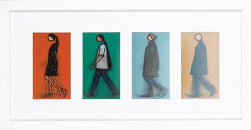 JULIAN OPIE - Walking Figures