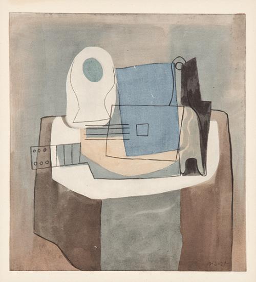 PABLO PICASSO - Sin título (Picasso Venti Pochoirs Originali)